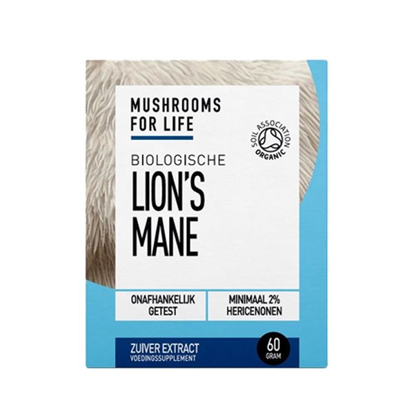 Lion's Mane poeder Mushrooms4life