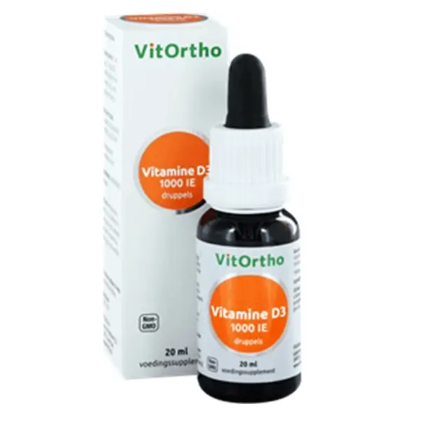 Vitamine D3 1000 IE druppels