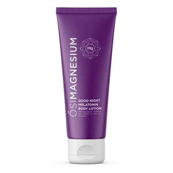 Good Night Lavendel Bodylotion – Natuurlijke verzorging en ontspanning met magnesium, melatonine, MSM, en lavendelolie van OsiMagnesium