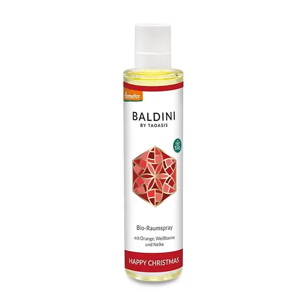 Taoasis Roomspray – Natuurlijke geurbeleving met essentiële oliën van sinaasappel, lavendel en sandelhout. Perfect voor een warme kerstsfeer