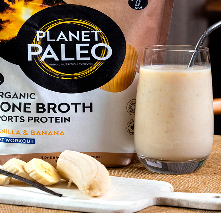 Proteïne Banaan/Vanille (Planet Paleo) 240gr 1