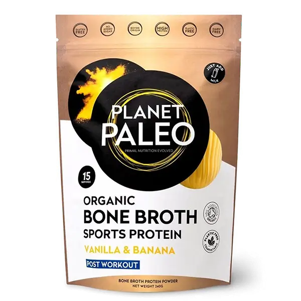 Proteïne Banaan/Vanille (Planet Paleo) 240gr