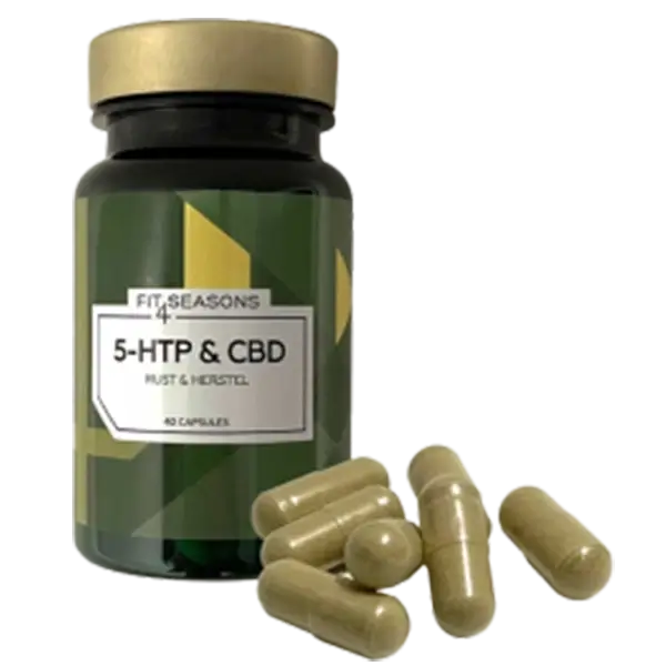 5 HTP met CBD capsules
