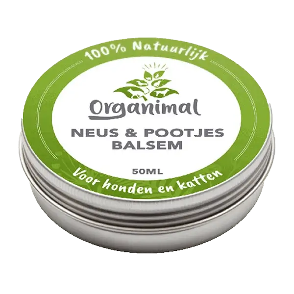 Neus en Pootjes Balsem – Natuurlijk verzorgingsproduct voor gehydrateerde neus en poten van honden, met Shea Butter en Vitamine E.