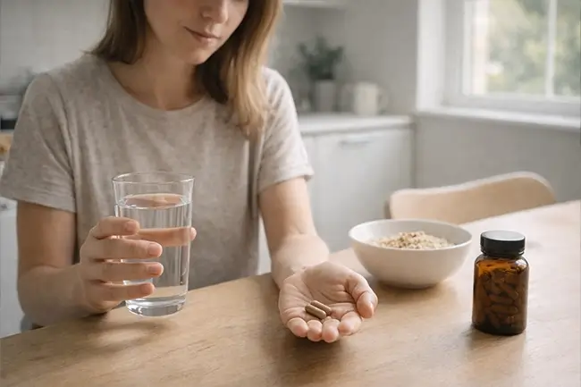 Lion's mane capsules innemen voor hersengezondheid, geheugen en concentratie