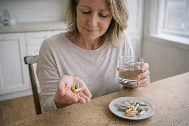 Natuurlijke Ontstekingsremmers Omega-3, kurkuma en CBD supplementen gecombineerd voor brede ontstekingsondersteuning