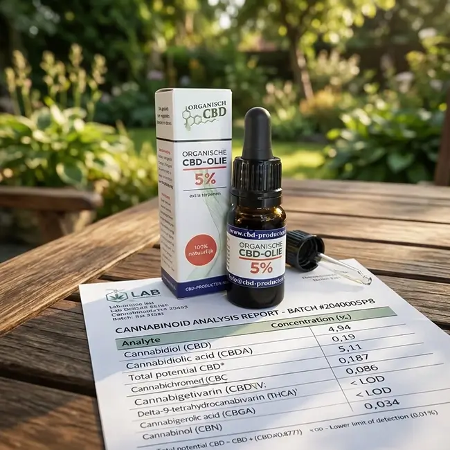 Kwalitatieve CBD olie kiezen op basis van certificaten en herkomst
