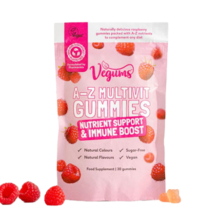Vegums A-Z multivitamine gummies suikervrij 30 stuks