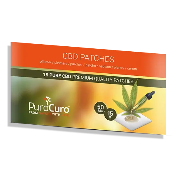 CBD pleisters kopen – PuroCuro 50 mg | Langdurige CBD ondersteuning met transdermale opname