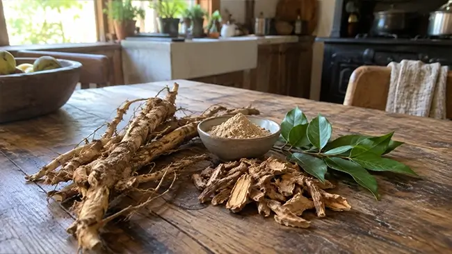 Tongkat Ali supplement capsules met verschillende verpakkingen en doseringen