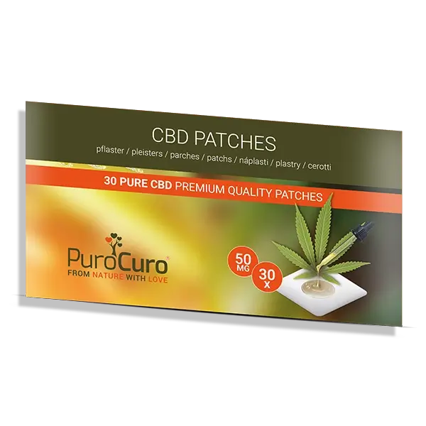 CBD pleisters PuroCuro – 50 mg | Langdurige CBD opname zonder smaak