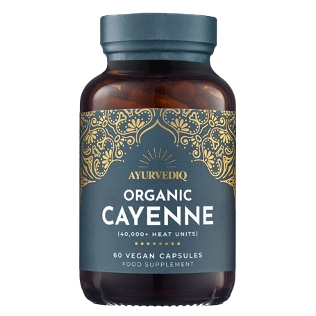 Biologische Cayenne Peper 60 caps