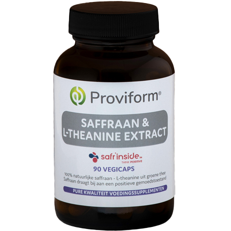 Saffraan en theanine extract 90caps