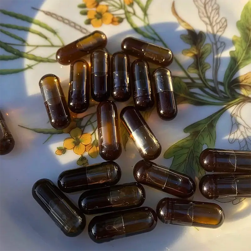 CBD supplement capsules handig voor onderweg