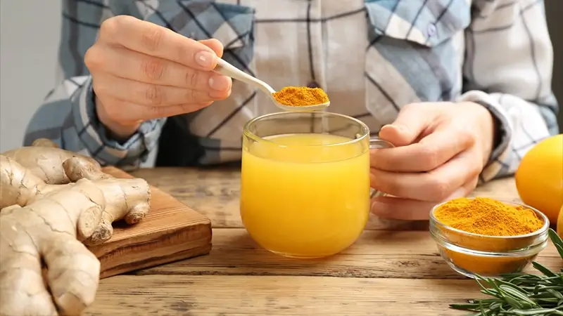 Golden milk met kurkuma