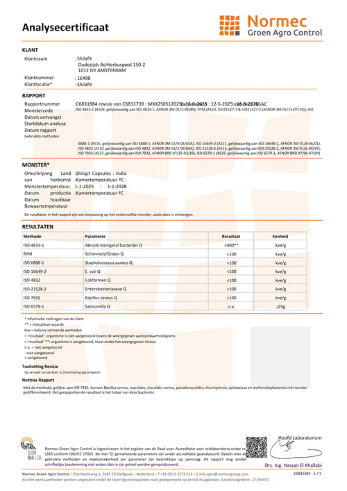 Capsules microbiologie analyse
