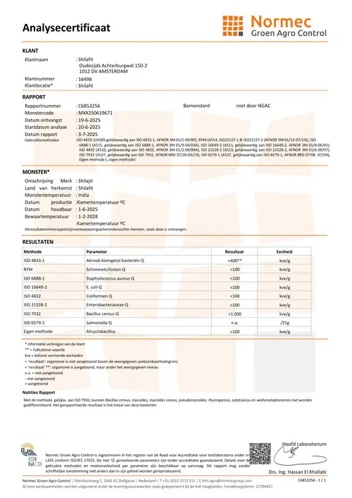 Microbiologie analyse
