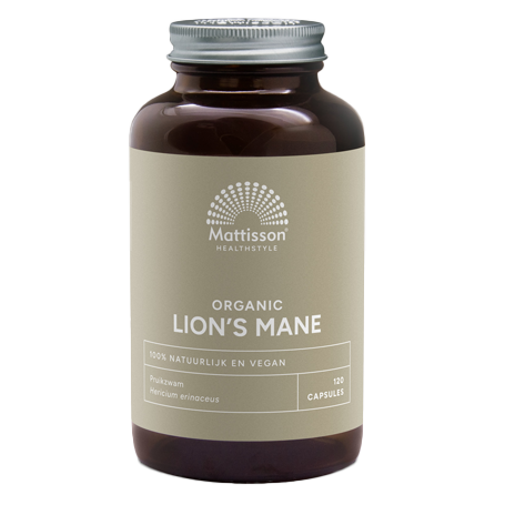 Mattisson <BR> Lion's Mane <BR> 120 Caps