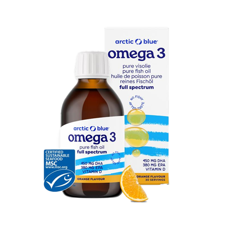Omega 3 visolie vitamine D 150ml