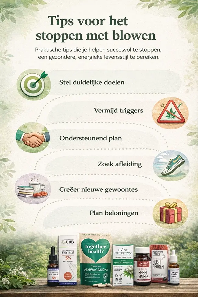 Tips voor het stoppen met blowen