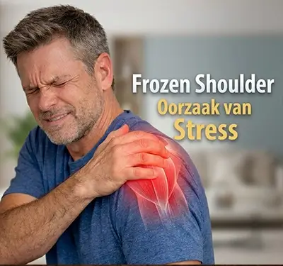 Vervelende frozen shoulder vaak oorzaak van stress