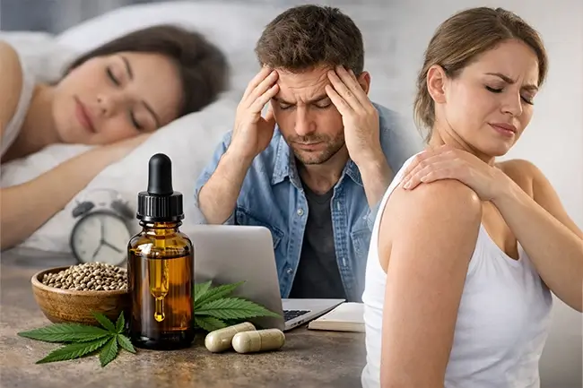 CBD olie werking bij verschillende klachten zoals slaap, stress en pijn
