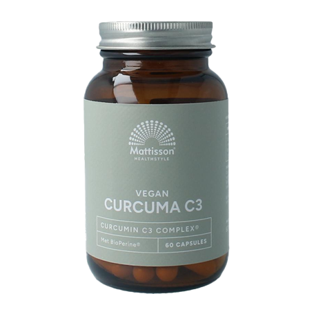 Vegan Curcuma C3 met BioPerine 500mg