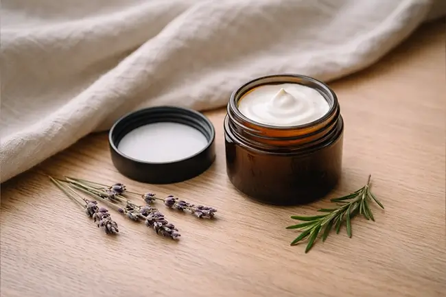 Potje cbd creme met natuurlijke ingrediënten
