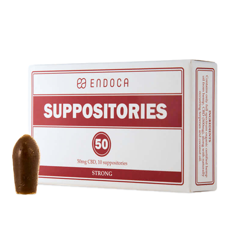 Endoca CBD zetpillen 500 mg