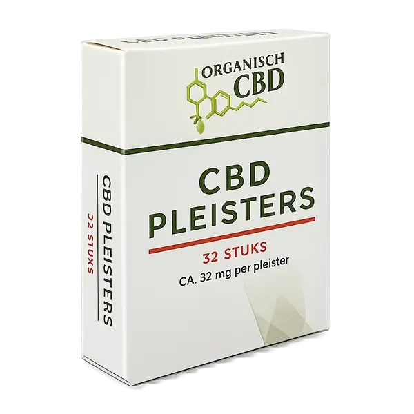 CBD-producten <br> CBD pleisters 32 mg<br> 32 stuks