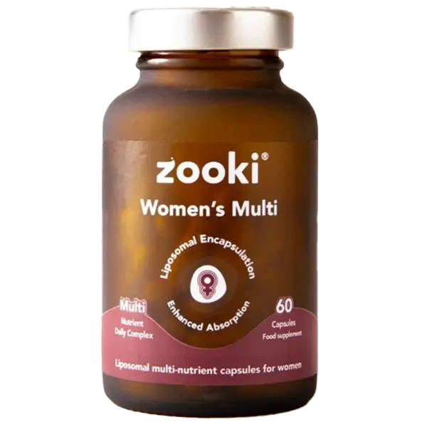 Zooki Liposomale <BR> Woman's Multi <BR> 60 Capsules