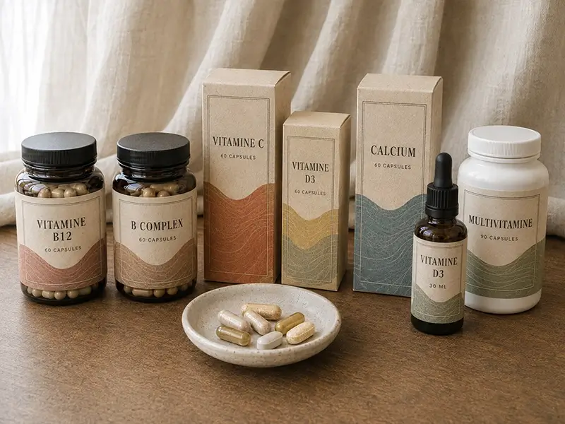 Natuurlijke vitamines en supplementen