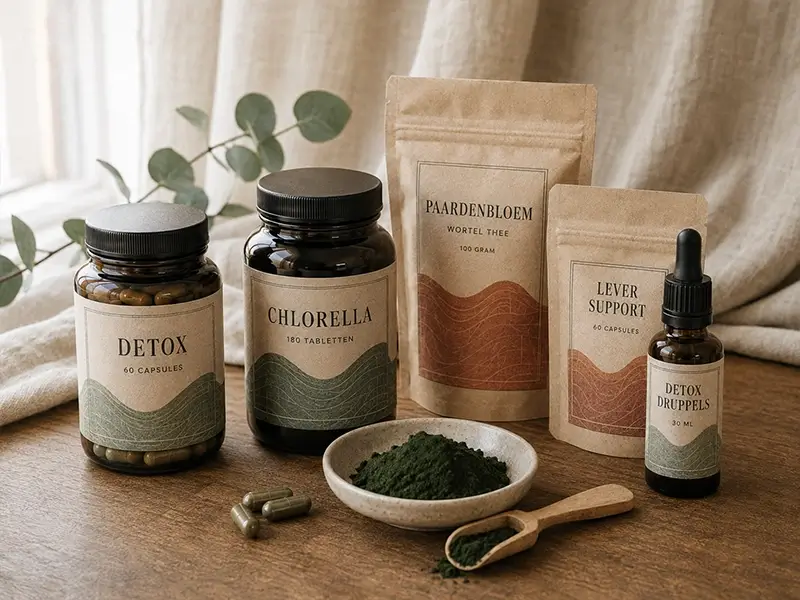Supplementen voor ontgiften en detox