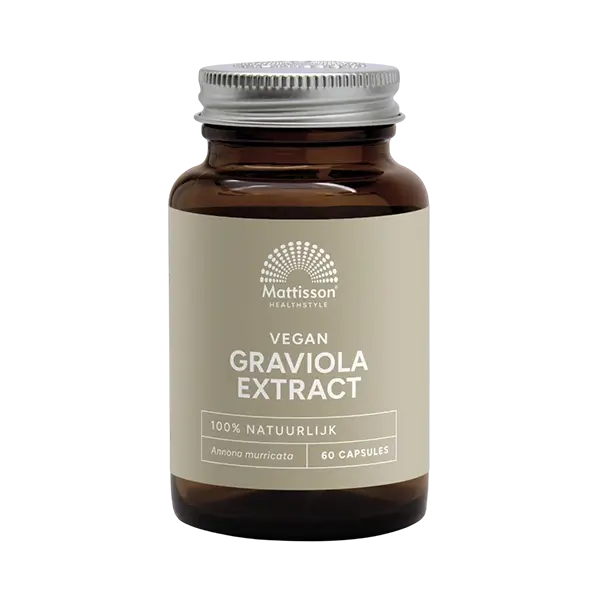 Mattisson <BR> Zuurzak Capsules <BR> Graviola Extract 60 Caps.