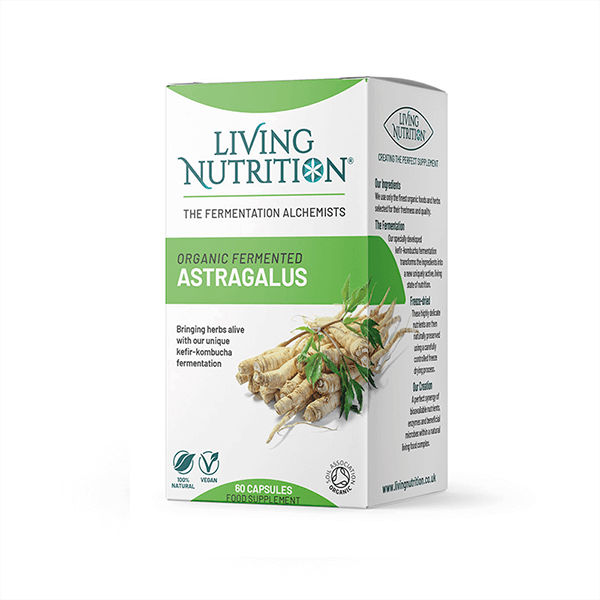 Gefermenteerde Astragalus <br> Living Nutrition <br> 60caps