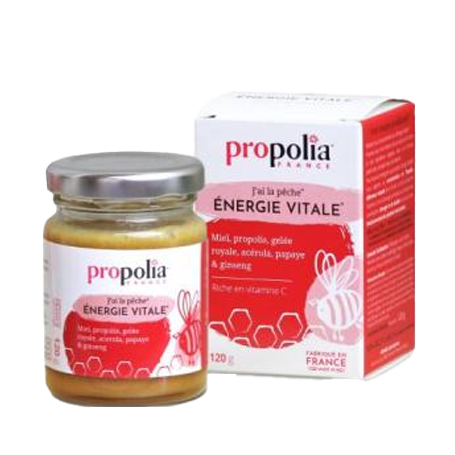 Propolia Honing met Propolis Royal Jelly, Papaya, Acerola en Ginseng