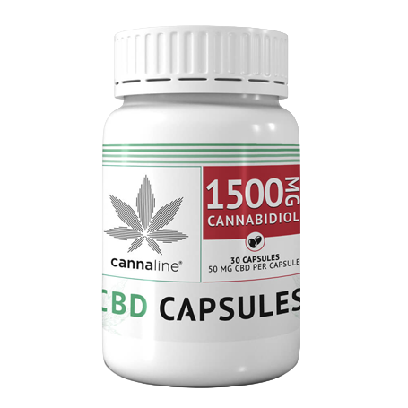 Cannaline CBD Capsules 1500 mg met 30 capsules