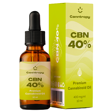 Canntropy <BR> CBN olie 40% <BR> 10ml