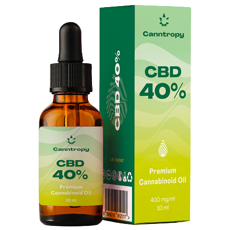 Canntropy <BR> CBD olie 40% <BR> 10ml