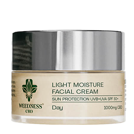 Weedness <BR> Dagcrème met SPF50 zonbescherming <BR> 50 ml