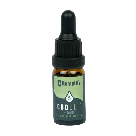Hemplife <br> CBD 5% met Vitamine D <br> 10ml