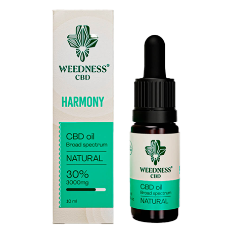 Weedness <br> 30% (3000 mg) CBD-olie <br> 10 ml