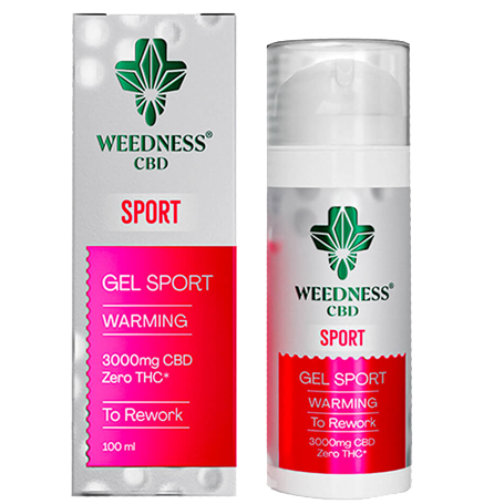 Weedness <BR> Warming Sport Gel <BR> Flesje 100 ml