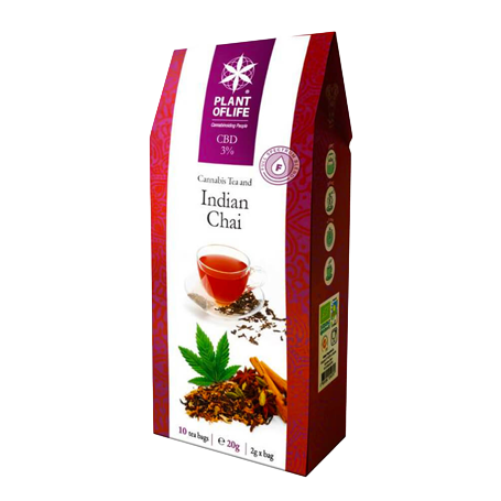 Plant Of Life <BR> CBD Indian Chai Thee <BR> 20 gram