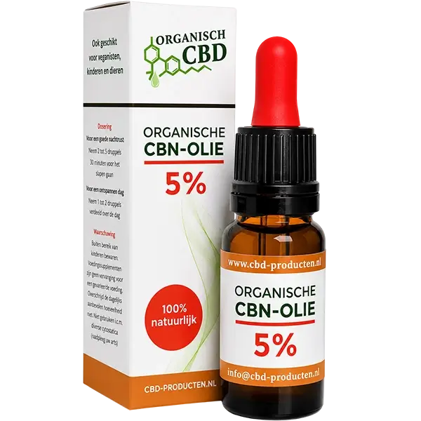 Organische CBN olie <br> 5 % (500 mg) <br> breedspectrum 10 ml
