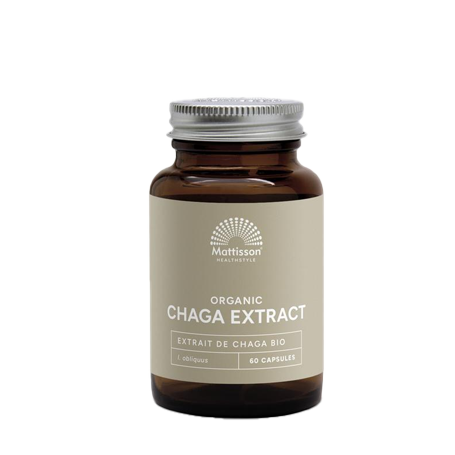 Mattisson <BR> Chaga <BR> 60 Caps