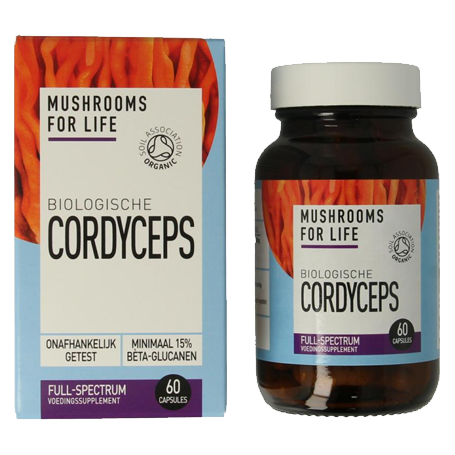 Mushrooms4life <BR> Cordyceps <BR> 60 capsules