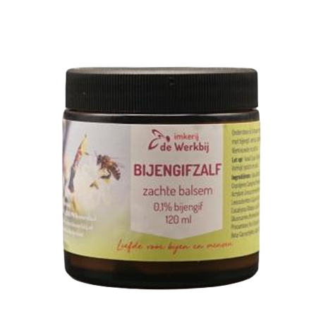 Imkerij de Werkbij <BR> Bijengif Zalf <BR> 125 gram
