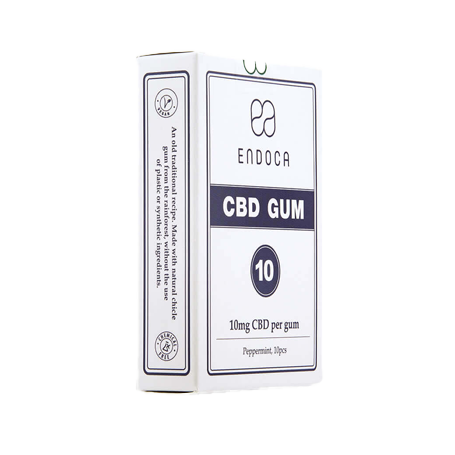 Endoca <br> CBD Kauwgom <br> 10 stuks