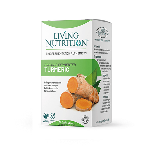 Gefermenteerde Kurkuma <br> Living Nutrition <br> 60caps